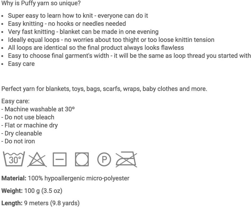 Alize Puffy Color Baby Blanket Yarn Lot of 4skn 400gr 39.3 yds 100% Micropolyester Soft Yarn Hand Knitting Yarn (5862) - Image 3